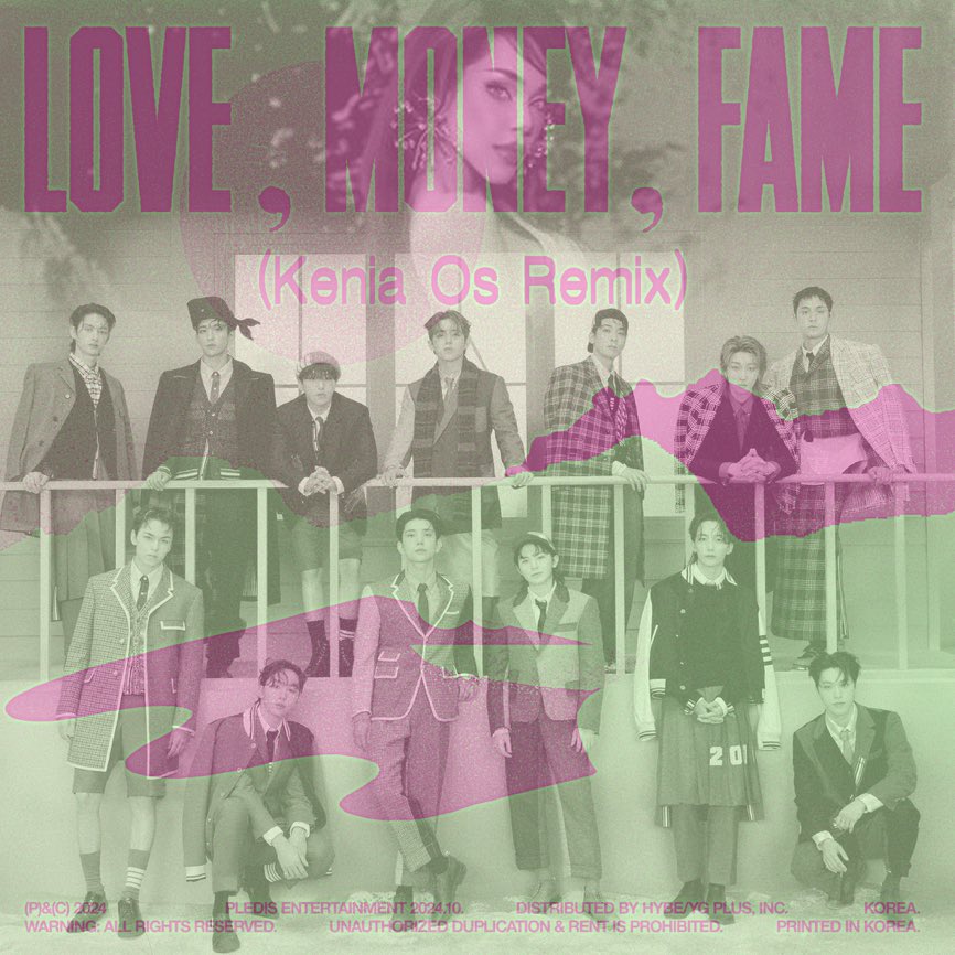 porktendencia's tweet photo. “SEVENTEEN X KENIA OS”:
Porque en una hora sale “LOVE, MONEY FAME” de Seventeen y Kenia OS. https://t.co/lxlAmniHvM