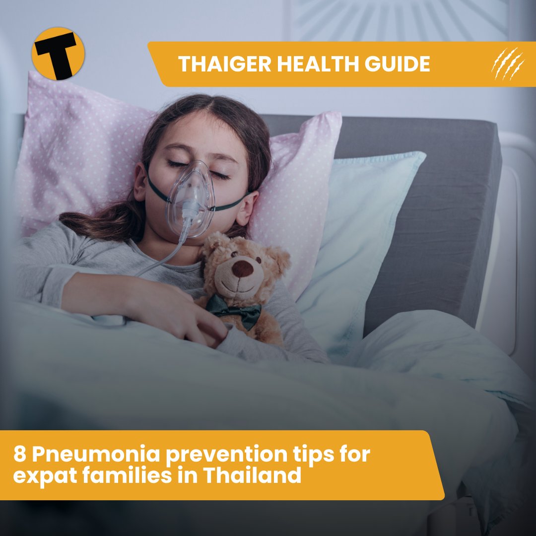 ThaigerNews's tweet photo. 🛡️ 8 Tips to Prevent Pneumonia for Expat Families in Thailand! 🌞 Protect your loved ones with key prevention steps—vaccinations, hygiene, and more for a healthier life abroad.
Full article: https://t.co/7Jl6ggYhPJ
#PneumoniaPrevention #ExpatTips #TheThaigerOffcial #Sponsored https://t.co/7A5US1Sk2Y
