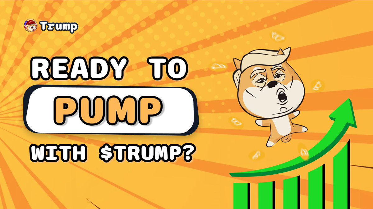 Dogump_Official's tweet photo. “The best crypto, period. Believe me, it’s going to be tremendous! We only WIN”. - Donald Trump 🔥💪

⚡️Today BTC has broken its ATH and $TRUMP will be the next!

🌈HOLD $TRUMP! You WIN!

🌕Buy more: https://t.co/36ga6M4JVh
#Trump #memecoin #BTC https://t.co/nfc2arhJoC