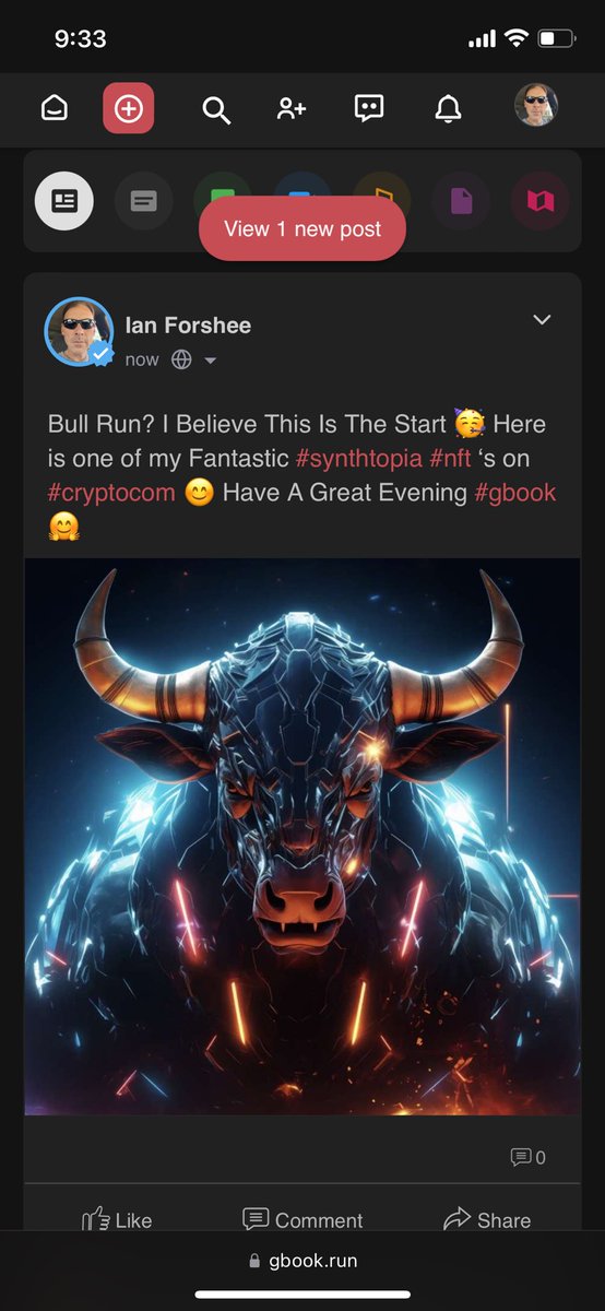 IanForshee's tweet photo. #Gbook is a new #socialmedia Platform and Powered by #GoatToken 🤩👉 https://t.co/YUYlaX5cHW It has #Web3 #technology and You Earn Points Towards #Crypto For All Engagement 🥳 Have A Great Day FAM 🤗 Thank You All For Supporting #GT 👉 https://t.co/FyQt6Ru5Ar Launching February 1st on #Binance 🚀 @GTtokenofficial @D3STAB1LIZED #crypto #cryptocurrency #blockchain #polygon #trading #money #cryptonews #cryptotrading #cryptocurrencies #investing #matic #investment #nft #business #invest #entrepreneur #binance #coinbase #trader #investor #finance