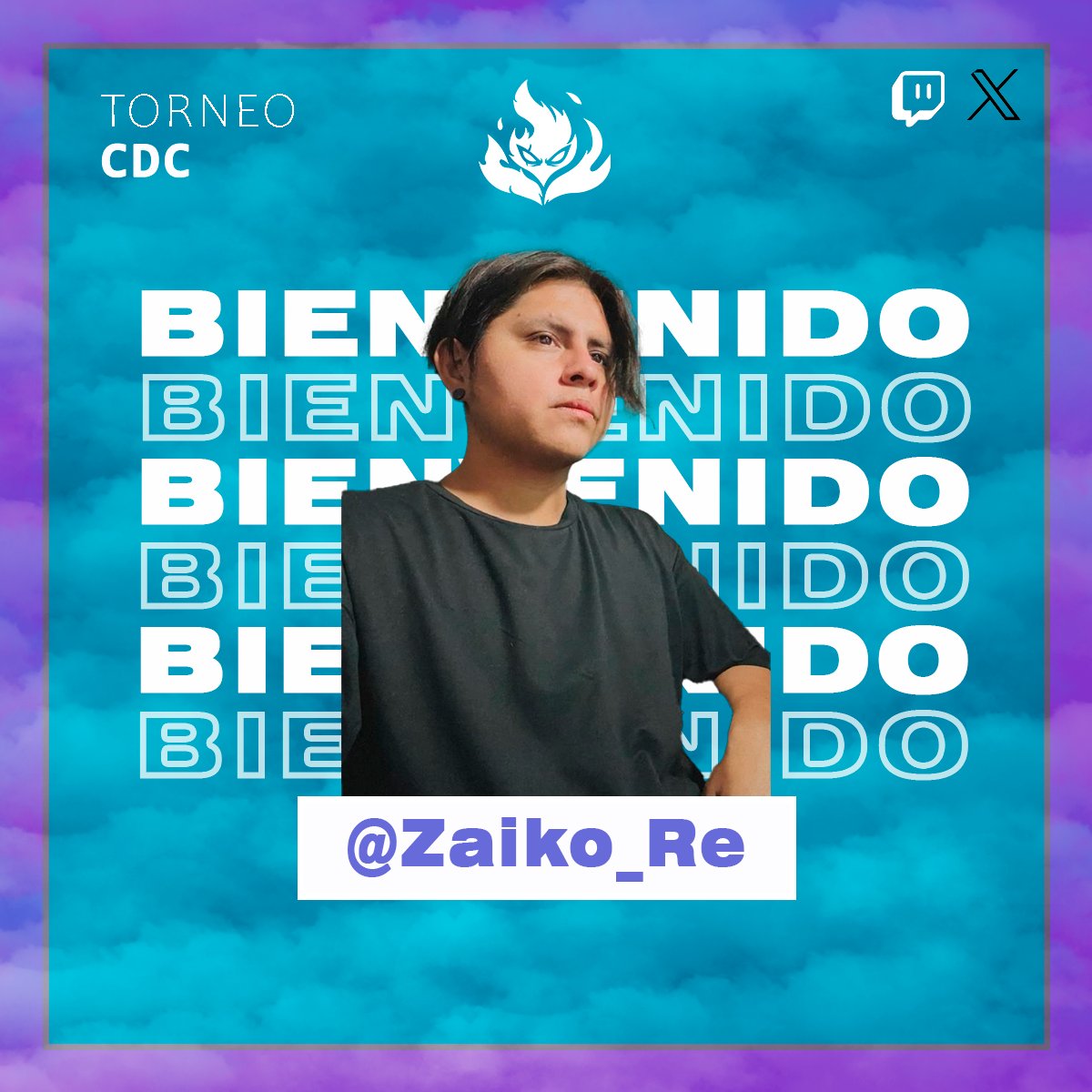 ¡Hoy tenemos el honor de presentar a un creador de contenido excepcional! 💜
<a href="/Zaiko_Re/">xZaiko</a> te damos la bienvenida a esta primera edición de "Piloto de CDC", les deseamos la mayor de las suertes a tu dúo y a ti.
Nos vemos en el campo de batalla 🎮🏆💜🏆🏆 #vamosajugar #twitch #gears5