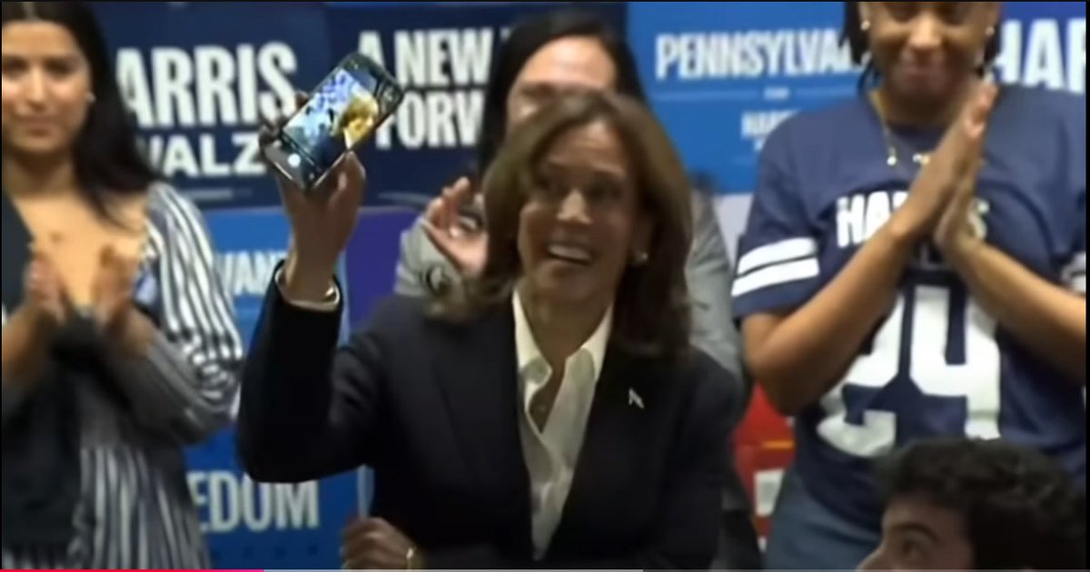 _R_Y_G_'s tweet photo. @HaseebRA20 @tylasweetener kamala fakes phone calls and biden sniffs children. ya'll stupid https://t.co/v8D2QTxsKN