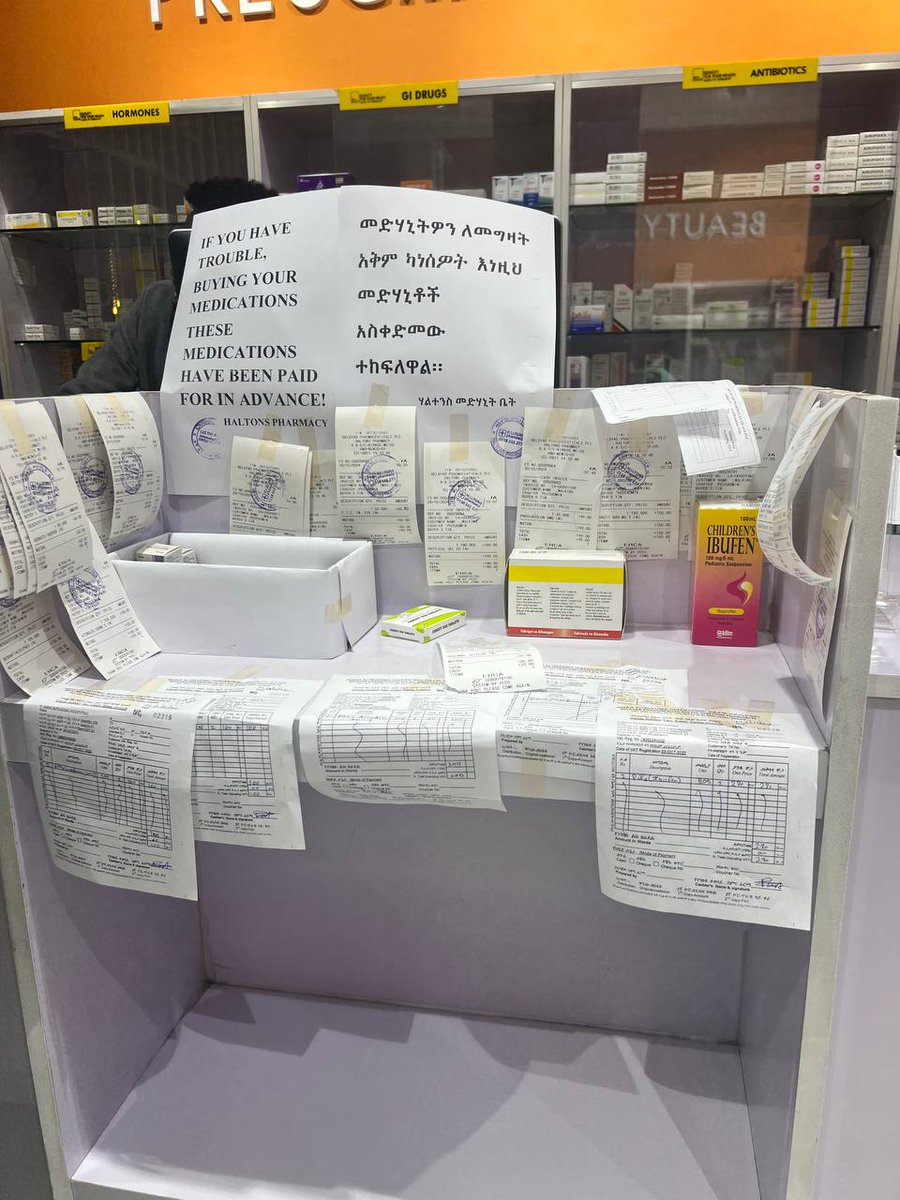 If by any chance you are around Sarbet, please visit Halton Pharmacy. You can purchase a medicine &amp; leave it there for those that can't afford to buy it.