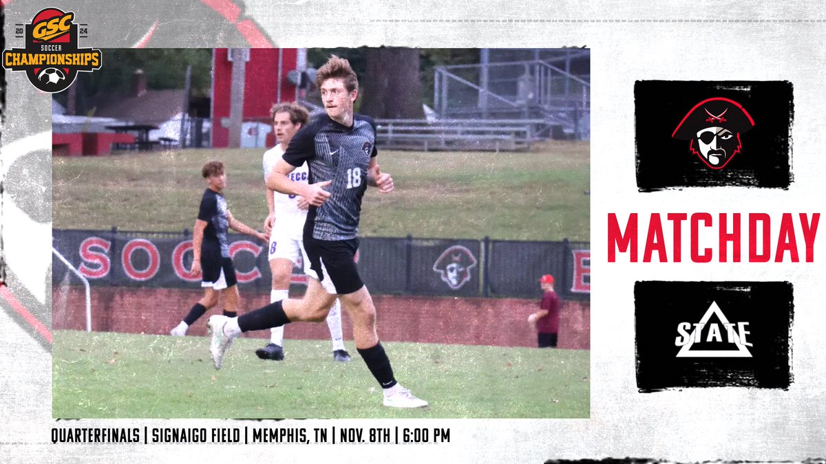 M-⚽️ vs. Delta State
🏆 GSC Championship QF
📍 Memphis, TN
🏟️ Signaigo Field
💻 bit.ly/4fhHSfw
📊 bit.ly/3zkP2jo
🎟️ bit.ly/3YCgr8Z
#GoBucsGo ⚔️