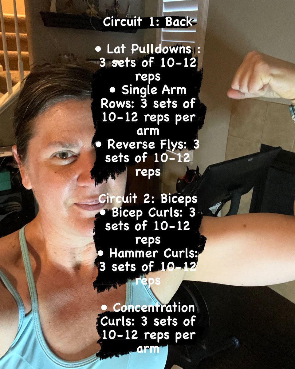 rec4beck's tweet image. Workout of the day: back/bis. #workout #workoutinspo #womenwholift #fitnessover40