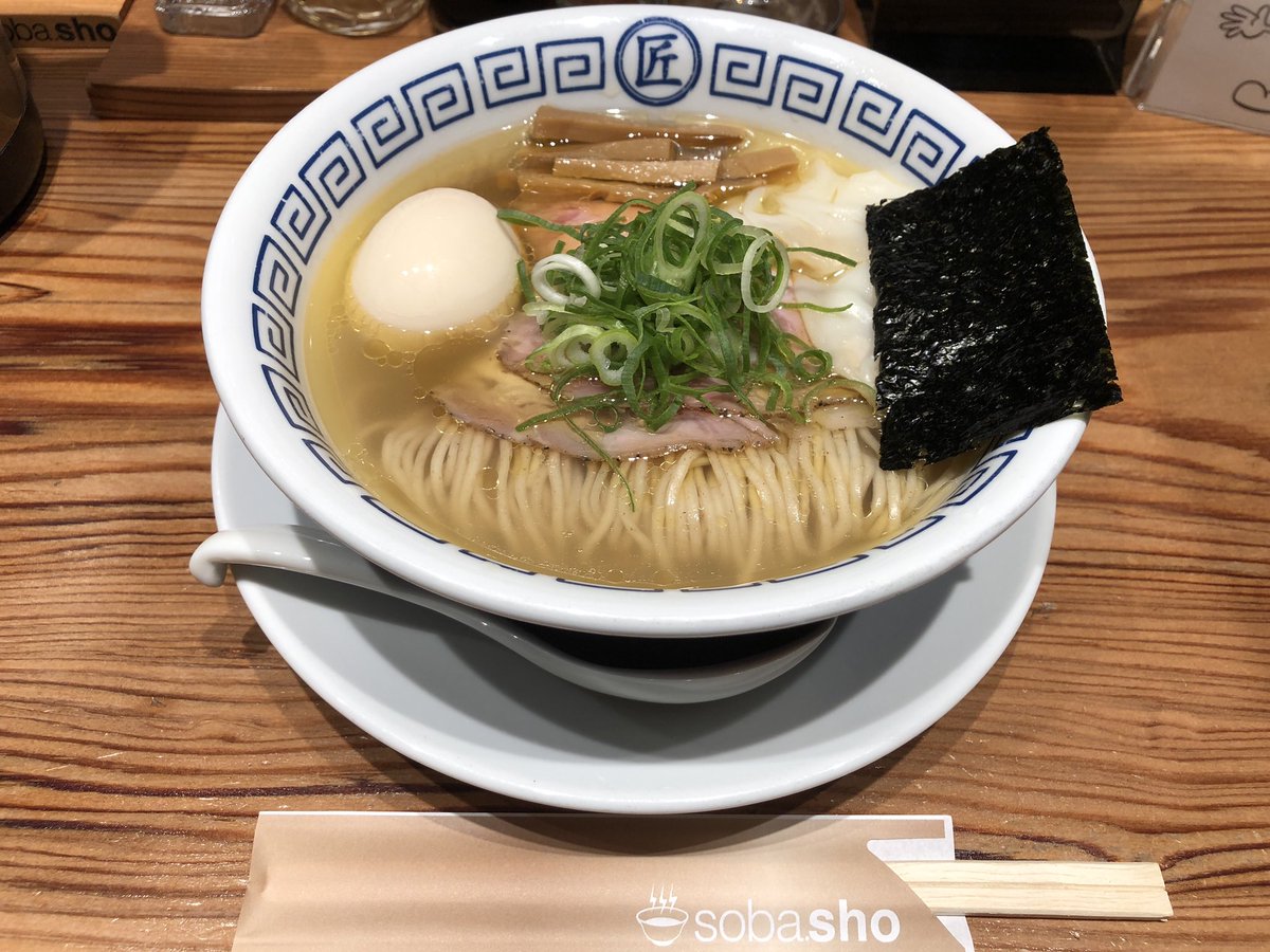 kizmshin1's tweet photo. 鹿沼へ所用があり途中でランチ🍜
メッチャ美味くて私好み😋
近所ならリピ確だな👍
この辺は普段来ないけど立ち寄って良かった🙌
ごちそうさまでした🙏
#sobasho
#特製塩そば https://t.co/UBgj8aeXIv