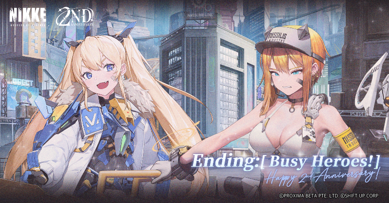 SionUltima's tweet photo. #2ndAnniversaryWithNIKKE #NIKKE

I spent the 2nd Anniversary... with Laplace and Maxwell!

Go on a 2nd Anniversary adventure with NIKKE here! 👇
https://t.co/I2U7k0B2i8

 https://t.co/vGRISaIPzU