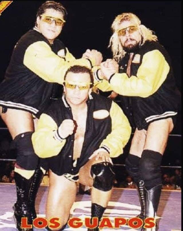 Radiioactive's tweet photo. Reunidos de nuevo, estos si eran rudos de 5 estrellas.
#Bestiasalvaje
#ScorpioJr
#EmilioCharles https://t.co/kEpgfT7l0K