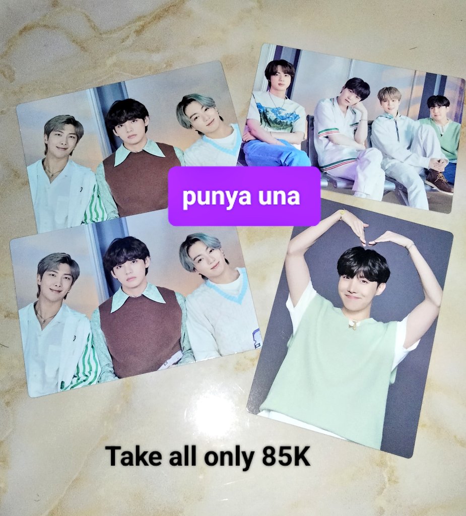 hobinuna94's tweet photo. WTS BTS COLLECTION ON SALE 
From INA 🇮🇩 
If you buy more i can give you good price 🥺🫶🏻 please take care of my collection 😁 
Let me know ya hit my DM 

Tag : jimin RM suga V jin Jungkook jhope https://t.co/K3gSVXlci7