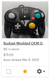 CheeseGCC's tweet image. Budget OEMs have been restocked! Working to secure more controllers atm 🫡