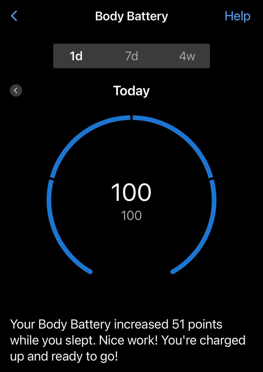 Well this is a first. I suppose I’d better get up then!
#garmin