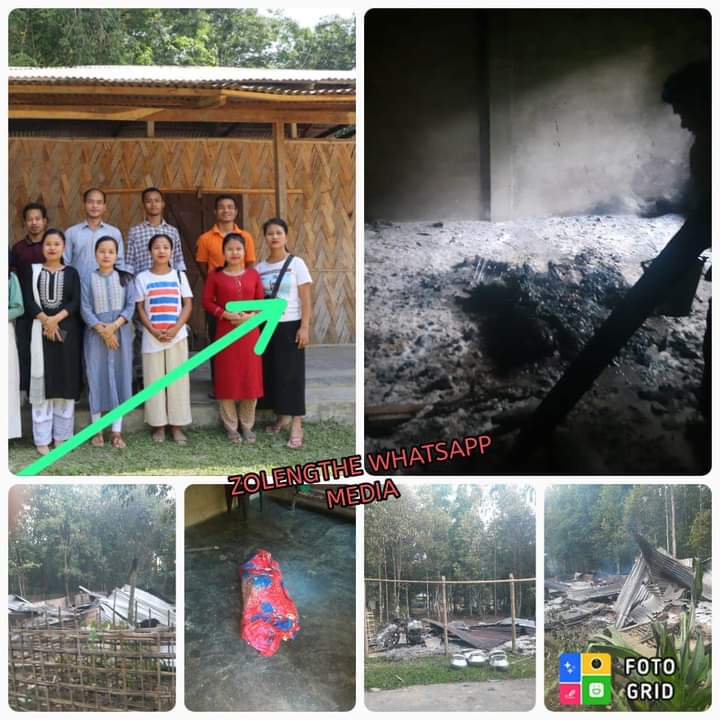 SeiminDoungel_'s tweet photo. The Arambai Tengol who have been wreaking havoc against the Kuki-zo people relentlessly continued their atrocities against the Kuki-zo brethren of Jairon Village, Jiribam claiming life of 1 innocent woman @ Sangkim. 1 day delayed for Kuki-Zo solution means 1 day added suffering. https://t.co/zUTkVpebmY