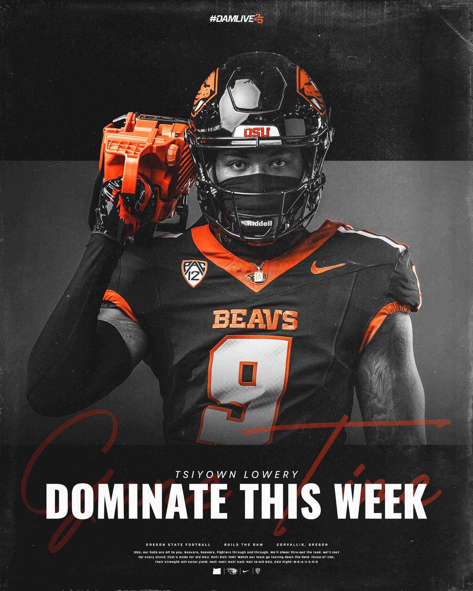 Thank you for the love!
<a href="/BeaverFootball/">Oregon State Football</a> <a href="/Coach_Chance/">Rod Chance</a> <a href="/CoachPatterson/">Josh Patterson</a>