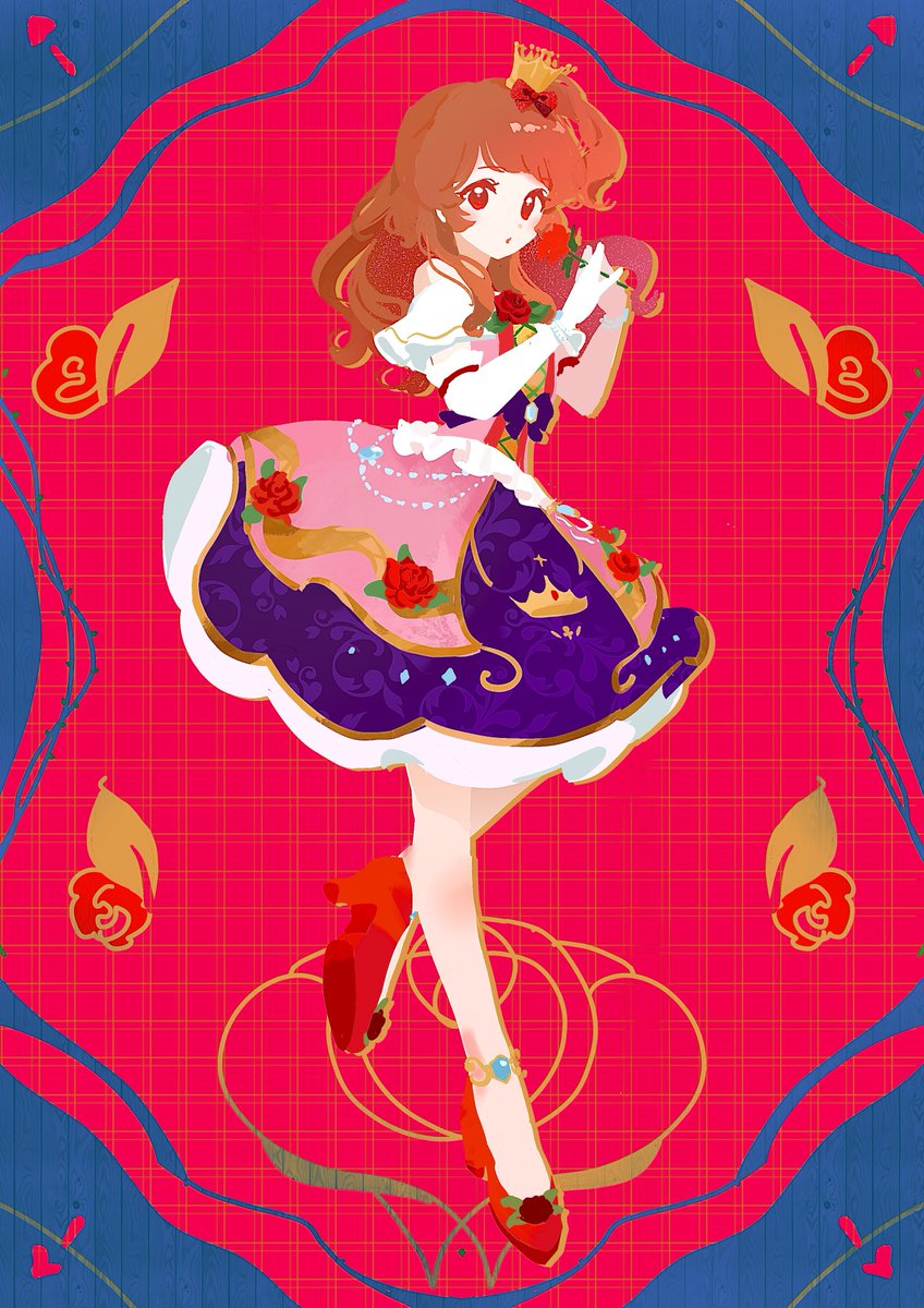 スリーピングオーロラコーデ🌹✨