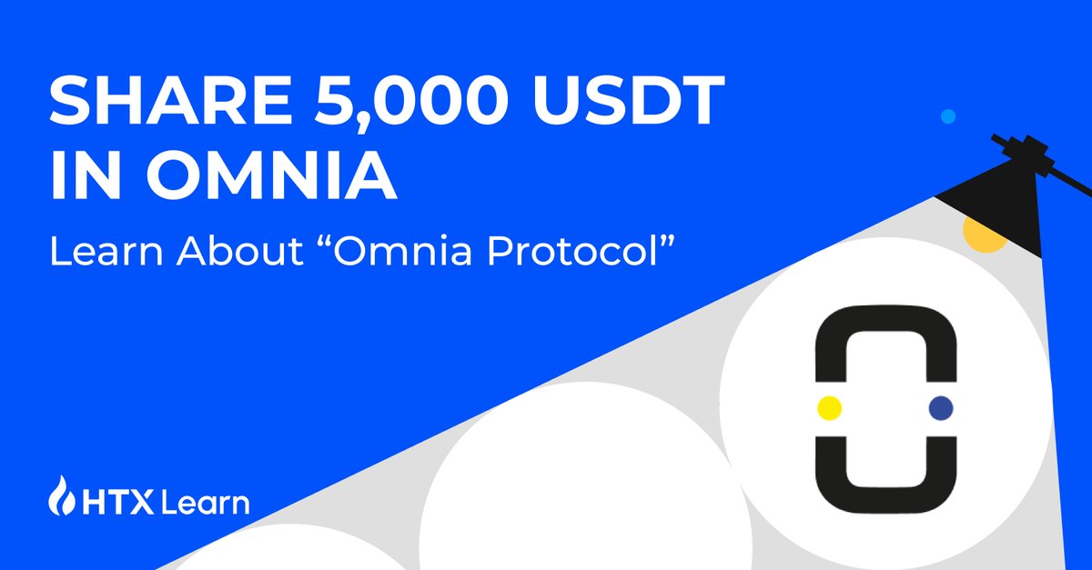 #HTX Learn &amp; Earn!  
Share 5000 USDT in Rewards:

𝗥𝗲𝘄𝗮𝗿𝗱 𝟭:
✅RT + Ace the Quiz: bit.ly/3vKqAWw
✅Follow <a href="/HTX_Global/">HTX</a> +  <a href="/omnia_protocol/">OMNIA Protocol - Private RPC Infrastructure</a>
✅Fill out the form: bit.ly/3UCIILu

𝗥𝗲𝘄𝗮𝗿𝗱 𝟮:
✅Nail all questions
🌞Join now for a chance to win!