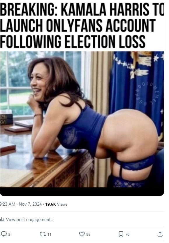 KamalaHarrisSOL's tweet photo. OMG $KAMALA $HARRIS https://t.co/b3dsBzE1d7