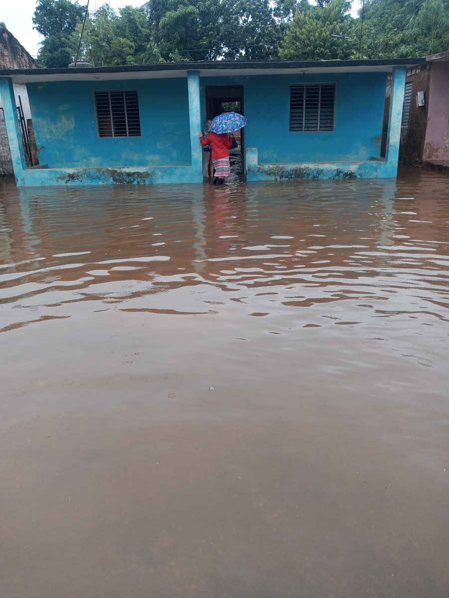 Desde la medianoche de ayer en los poblados de Alacranes y Bermejas del municipio de Unión de Reyes se presentan inundaciones en varias de sus principales áreas urbanas producto del escurrimiento por las lluvias de #Rafael.
#Matanzas.