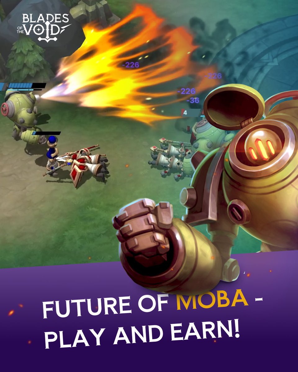 Tayl0or_'s tweet photo. We’re a couple days away from the launch of the most anticipated MOBA #Play2Earn  game @BladesOfTheVoid 

Get set for all the fun—filled action
And Earning Opportunities💰
Join our Telegram Channel 
https://t.co/mYwHosYT4q

#BladesOfTheVoid #GamingProbs https://t.co/FfkL9ipkm7