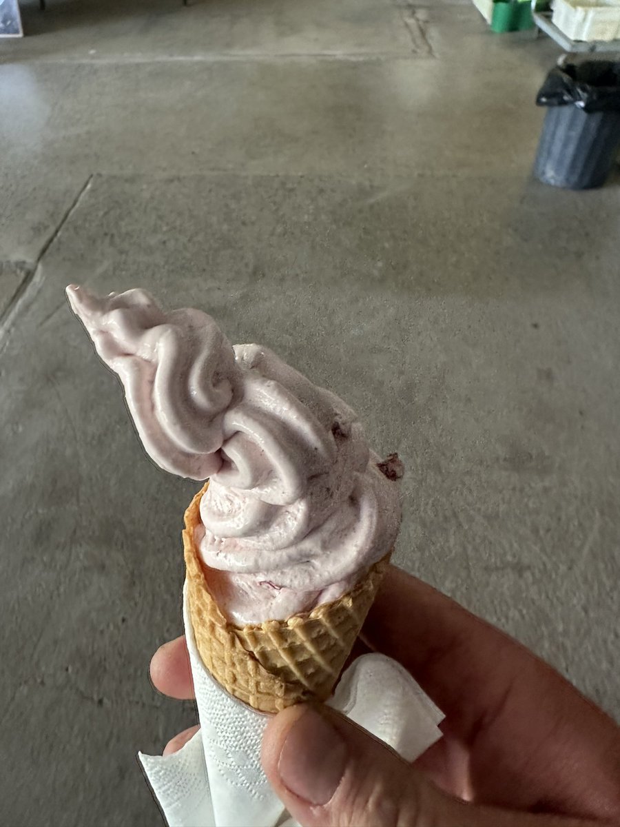 The next stop on the #YoungWheatComp crop tour was for a refreshing Cherry Ice Cream at #Ballinaclash - always a very worthwhile visit!