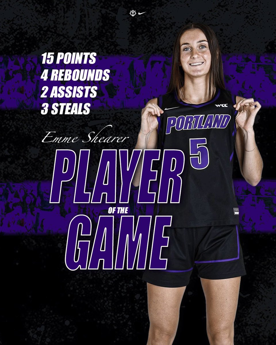 Portland Pilots Women's Basketball (@portlandwbb) on Twitter photo Pilots WIN! π
Congrats to #POG Emme Shearer! π
#gopilots Pilots WIN! π
Congrats to #POG Emme Shearer! π
#gopilots
