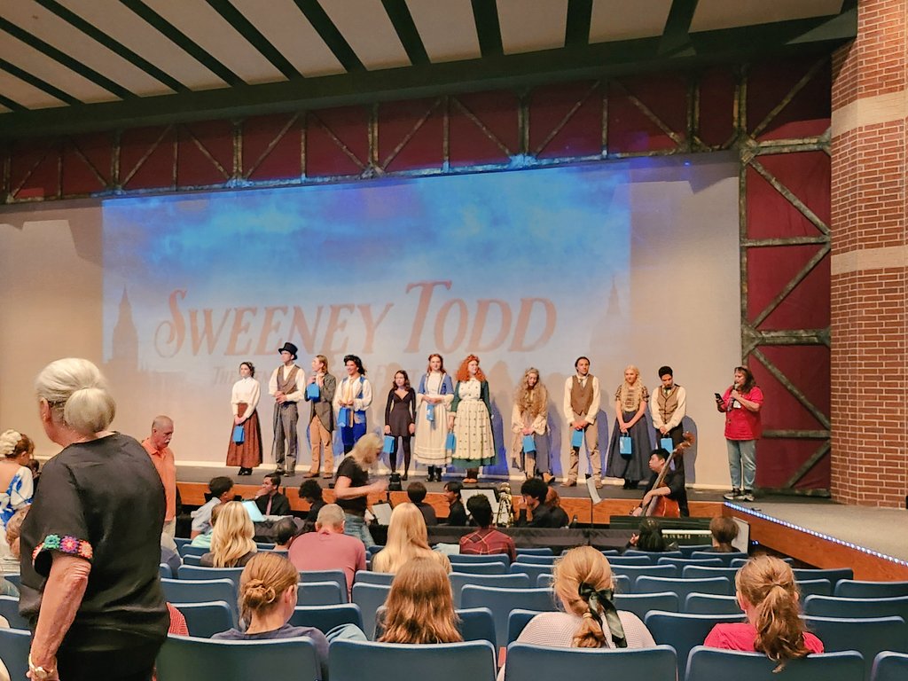 Loved attending my first Cypress Ranch Theatre show tonight! It was fantastic seeing my students perform 🎭  #IAMCR