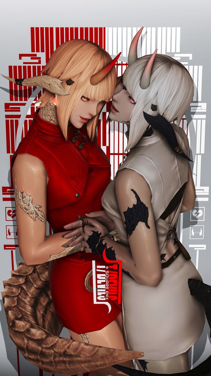 Twin Devils XXXIV🟥⬜️ 