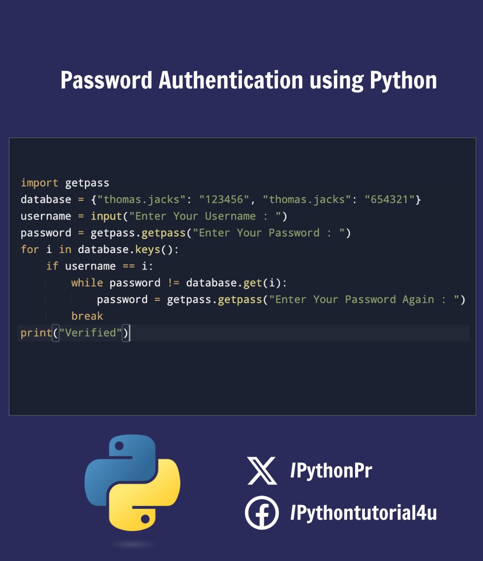 Python Programming tweet media
