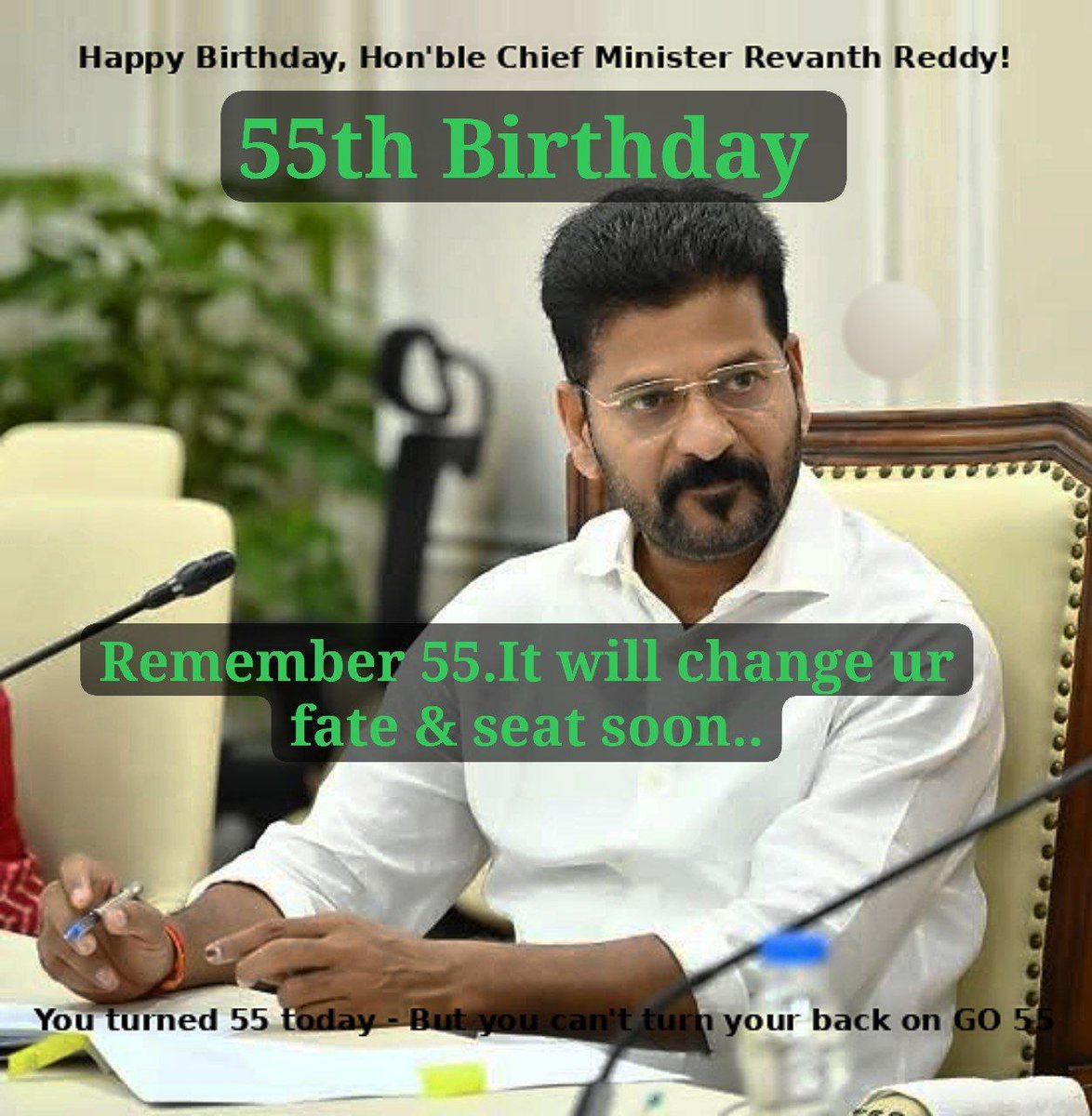 AspirantsTspsc's tweet photo. Happy Birthday CM Sir @revanth_anumula this year, how about a gift that truly benefits Telangana? Scrap #GO29 and give marginalized communities a chance to shine, especially the #Group1 aspirants who deserve a level playing field. A little fairness goes a long way!

#ScrapGO29 #GiftForTelangana #BirthdayGiftForThePeople

@TelanganaCMO @Bmaheshgoud6666 @INCTelangana @AapannaHastham @RamMohanINC @sravandasoju @KTRBRS @bandisanjay_bjp @BJP4Telangana @BRSHarish @RSPraveenSwaero @meeseethakka @Vemnarenderredy @CoreenaSuares2 @TheNaveena @DeccanChronicle @Xpress_edex @ANI @TeenmarMallanna @Bhatti_Mallu @INCIndia
