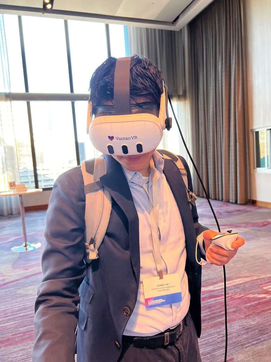 VantariVR (@vantarivr) on Twitter photo Amazing day <a href="/MayoClinic/">Mayo Clinic</a> annual Beahrs Surgical Innovation Summit hosted by the <a href="/MayoClinicSurg/">Mayo Clinic Department of Surgery</a> and sponsored by <a href="/VeranexSolution/">Veranex</a>!
Thank you for having us at the Rapid Fire Panel <a href="/TrinityLifeSci/">Trinity Lifesciences</a> š
#virtualreality #healthcare #simulation #surgsummit #vr #ar Amazing day <a href="/MayoClinic/">Mayo Clinic</a> annual Beahrs Surgical Innovation Summit hosted by the <a href="/MayoClinicSurg/">Mayo Clinic Department of Surgery</a> and sponsored by <a href="/VeranexSolution/">Veranex</a>!
Thank you for having us at the Rapid Fire Panel <a href="/TrinityLifeSci/">Trinity Lifesciences</a> š
#virtualreality #healthcare #simulation #surgsummit #vr #ar