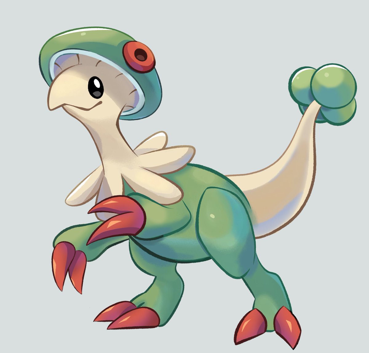 Breloom! Silly lil mushroom dino 🍄‍🟫