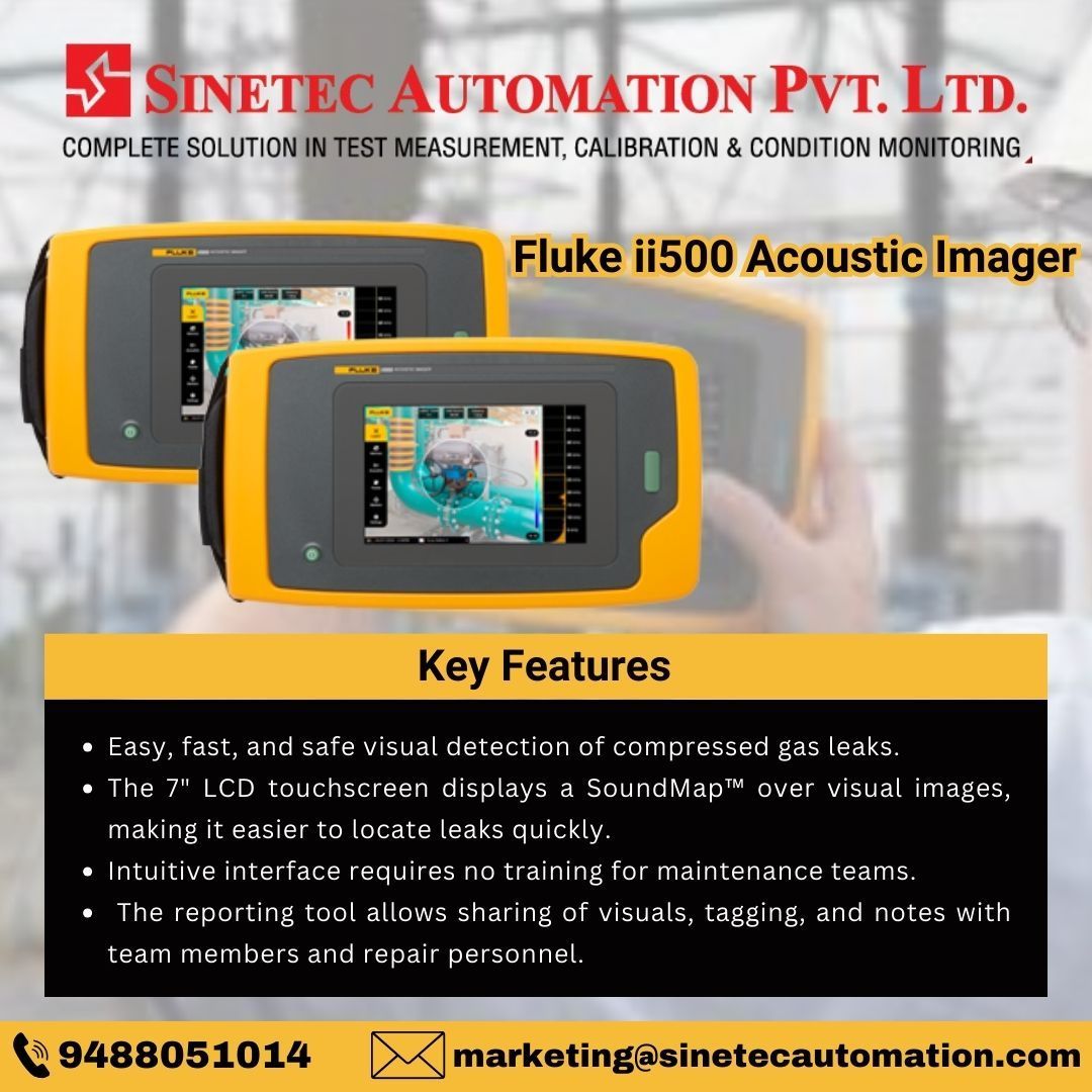 sinetec's tweet image. Fluke ii500 Acoustic Imager 

#Fluke #flukeig #flukenetwork #flukeprocess #sinetec #sinetecautomation #acoustic
