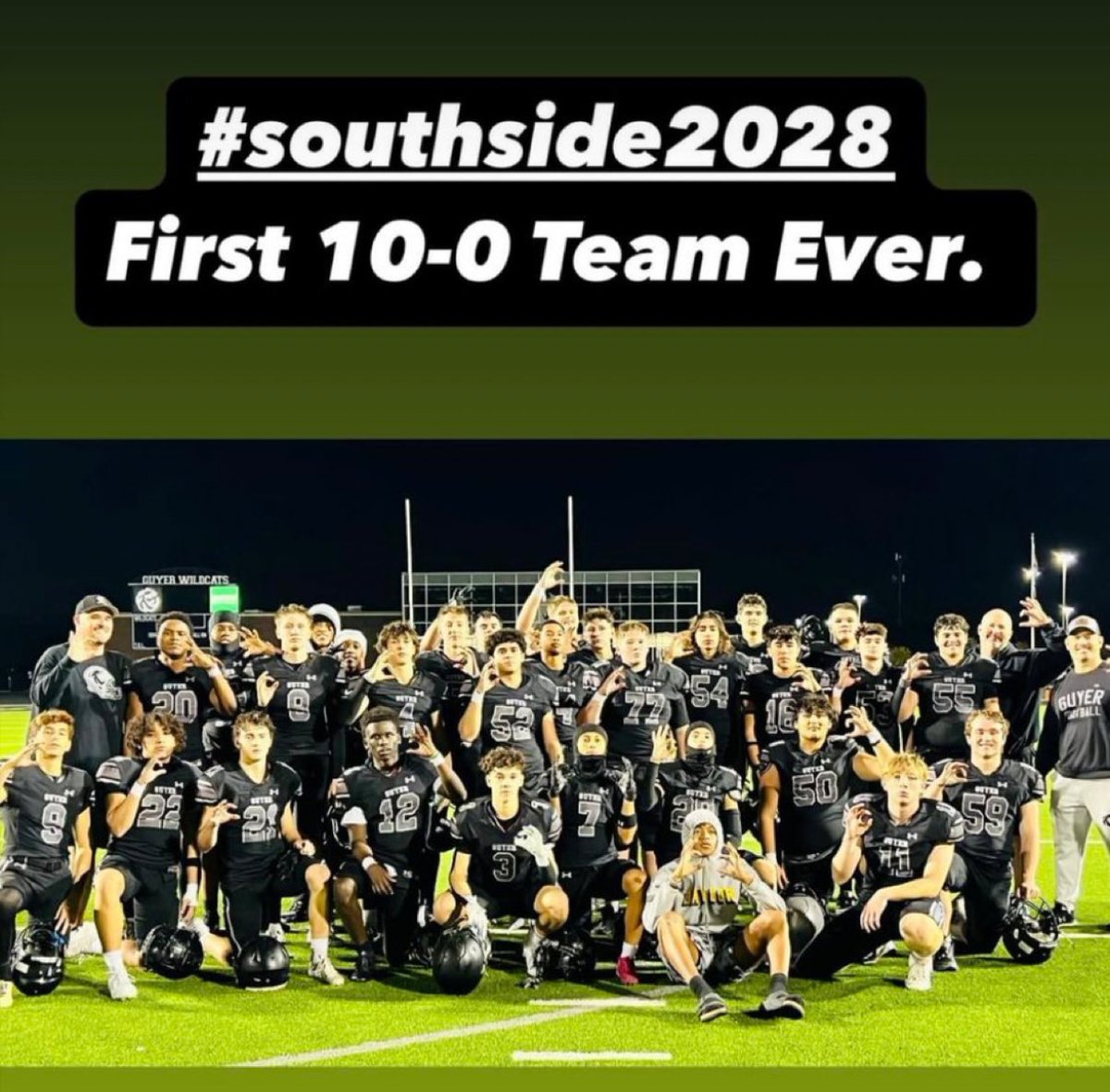 #Southside #differentbreed
#77 💙🖤 #Oline ⁦<a href="/Ryno_Whitehead/">Ryan Whitehead</a>⁩ ⁦<a href="/sparky_mark_/">Mark Whitehead</a>⁩