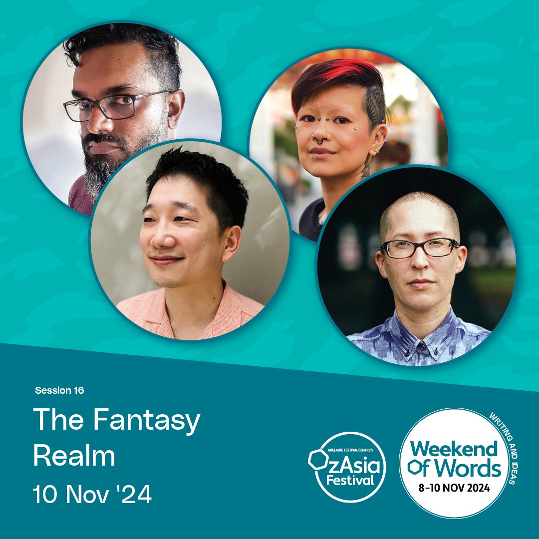 _vajra's tweet photo. In Adelaide (and very jetlagged: my third time zone and climate in as many days lol) doing these things this weekend at @OzAsiaFestival! https://t.co/NUh3xr9gAb