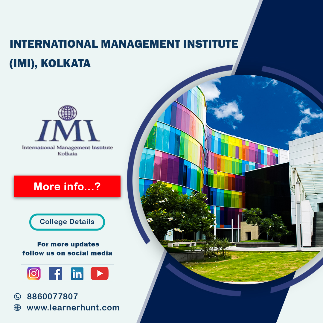 learnerhunt's tweet image. Get into IMI Kolkata with Expert Help! ✨
 Admissions for 2024-25 are open—don’t miss out!
📲 Apply Now!
learnerhunt.com/colleges/inter…

#IMIKolkata #Learnerhunt #CareerCounseling #Admissions2024 #ManagementStudies