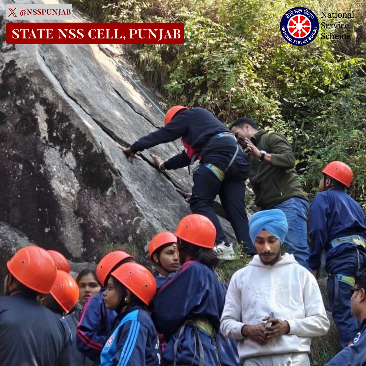NssPunjab's tweet photo. Our #NSSPunjab volunteers are soaking up the thrill and beauty of #Manali at the Adventure Camp! 🚵♂️⛺ Together, they’re pushing boundaries, forging bonds, and discovering the power of teamwork. #NSSAdventure #YouthInAction https://t.co/GHkewcUUhE