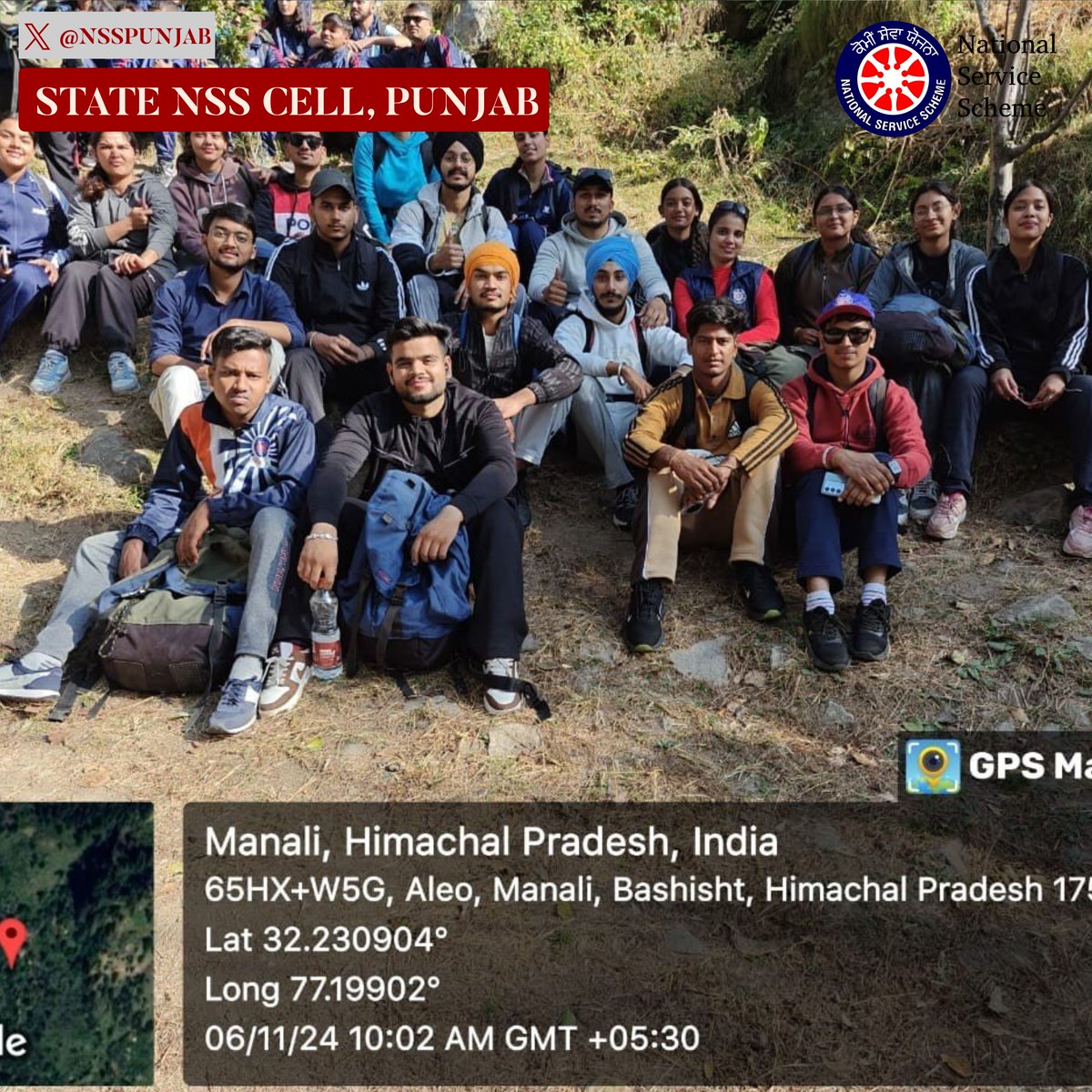 NssPunjab's tweet photo. Our #NSSPunjab volunteers are soaking up the thrill and beauty of #Manali at the Adventure Camp! 🚵♂️⛺ Together, they’re pushing boundaries, forging bonds, and discovering the power of teamwork. #NSSAdventure #YouthInAction https://t.co/GHkewcUUhE