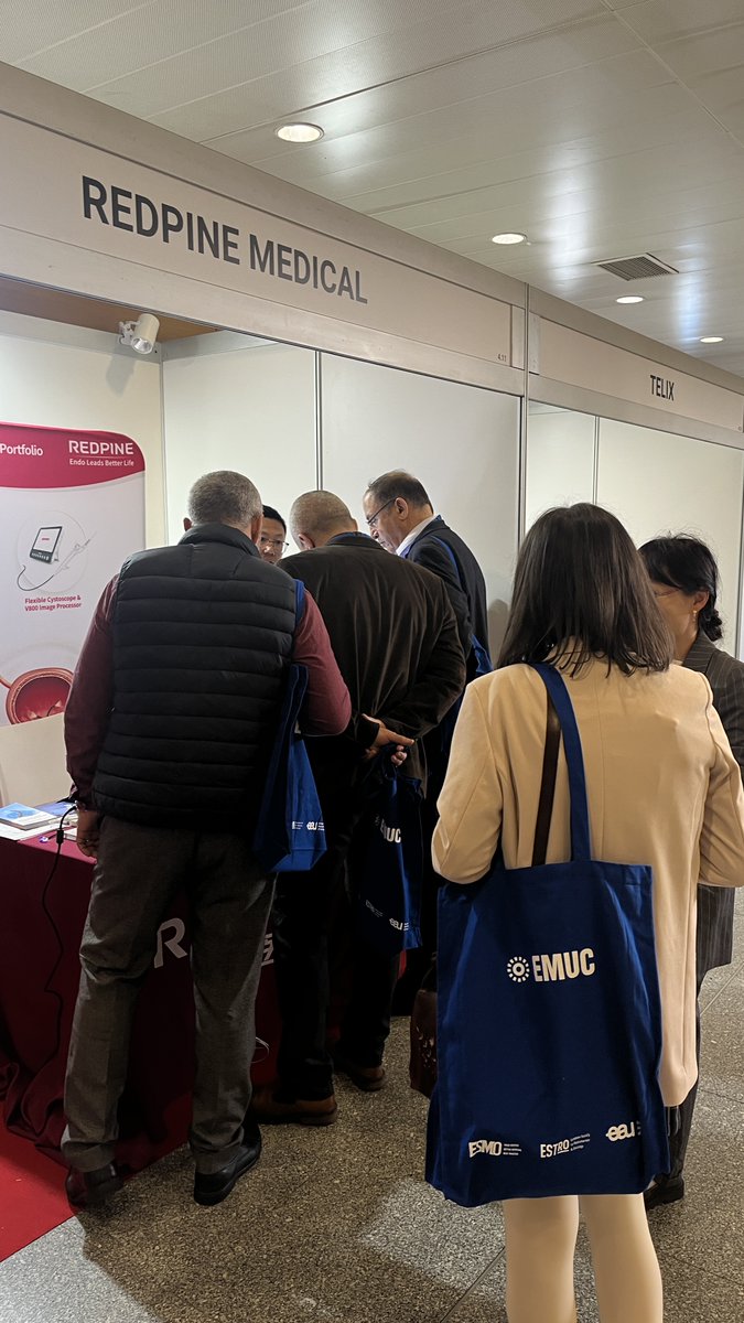 REDPINE_Medical's tweet photo. Great experience at #EMUC24 so far.
Thank you to all the exceptional #urologists who have shared valuable insights with us on #REDPINE’s Single-Use Flexible #Cystoscope and HD Single-Use Video Cystoscope. We look forward to more collaboration and innovation as the event continues https://t.co/qg940pCtXC