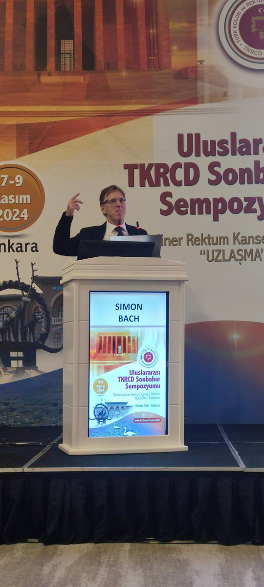 Good morning 🌞
Multidisciplinary Rectal Cancer Treatment Consensus Meeting has started. 
Dr. Simon Bach is with us with his presentation on 'Defining the Next Standard of Care for Early and Intermediate Stage Rectal Cancer'. We are together to discuss scientific developments and