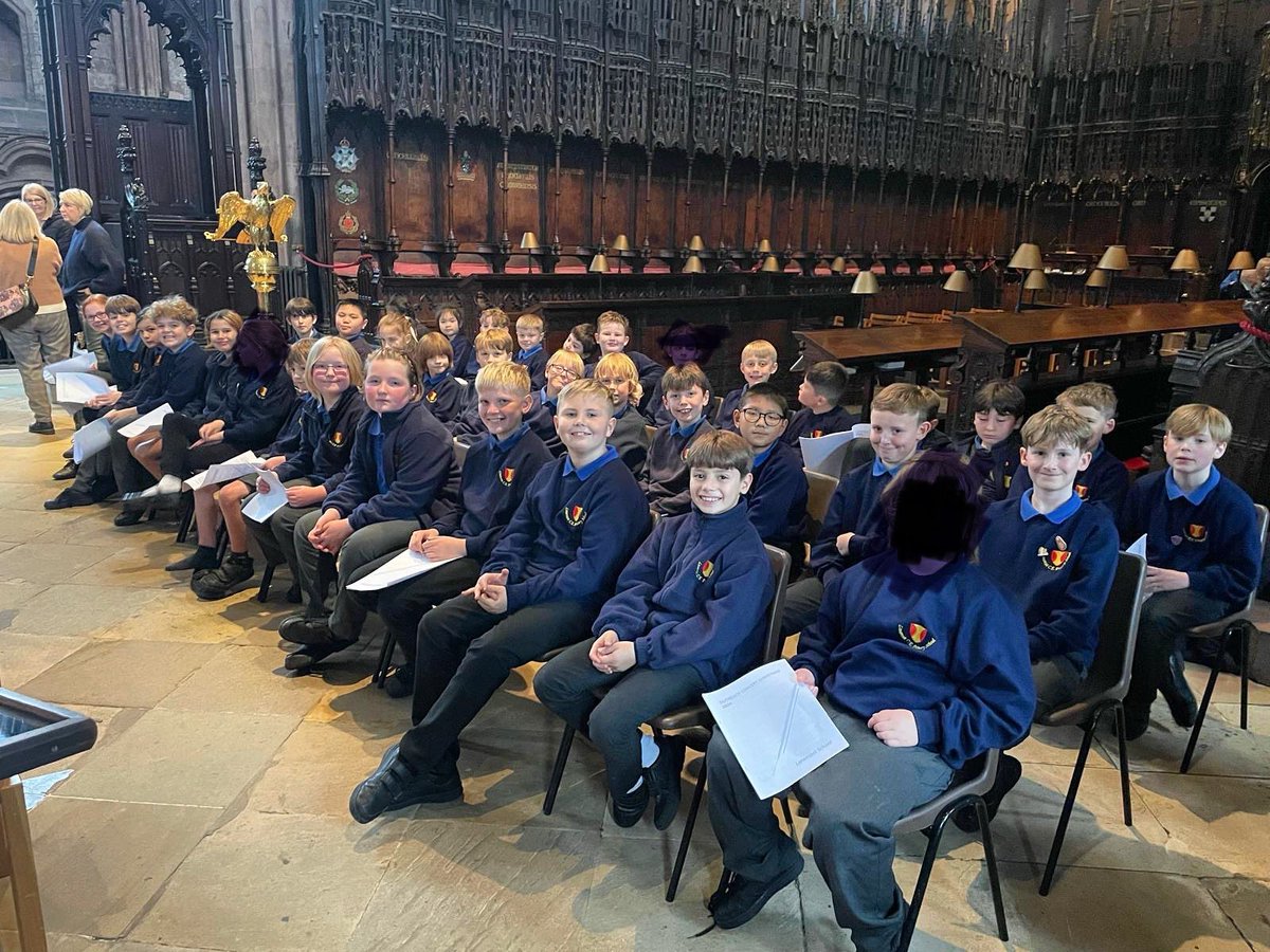 KS2 rehearsed for the Christmas outreach concerts <a href="/carlisle/">C</a>.cathedral on Tuesday. They spent their rehearsal singing the pieces that they have learned over the last four weeks. The tickets have now gone on sale for these magical evening sun December! #ourlanercostfamily