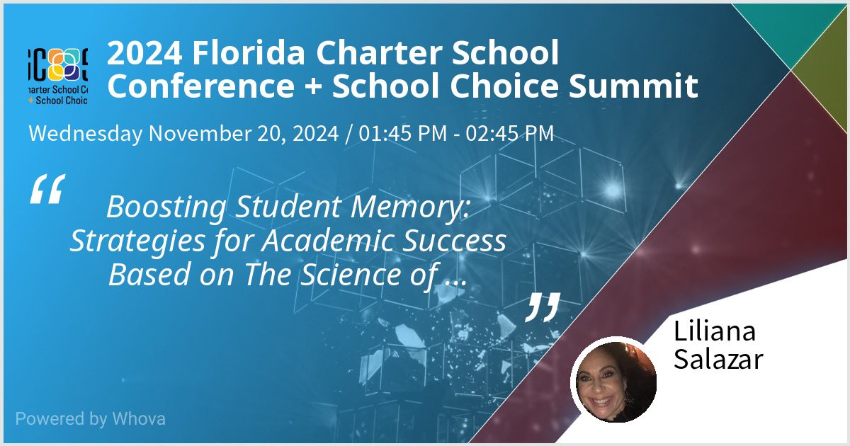If you are attending the Florida Charter Schools Conference in 2 weeks, please attend my session! Share with your colleagues please ! #academicarocks #ilovemyjob #teachthewaytheylearnpodcast