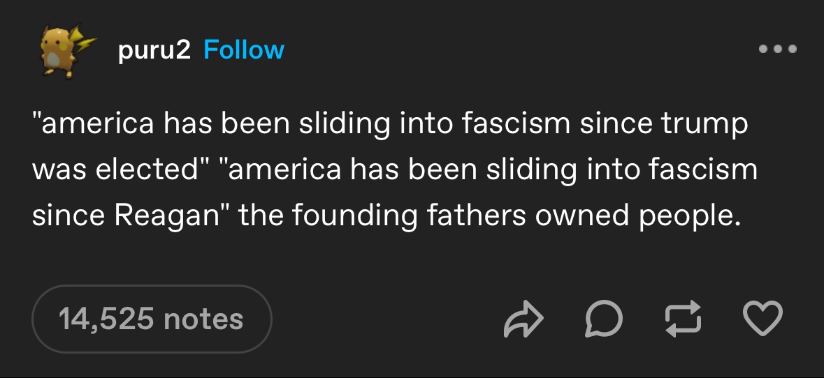 polypeptoad's tweet image. No one knows what fascism is