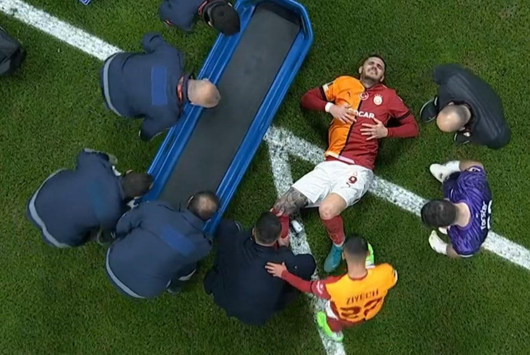 icardi sedyede yatarken wanda