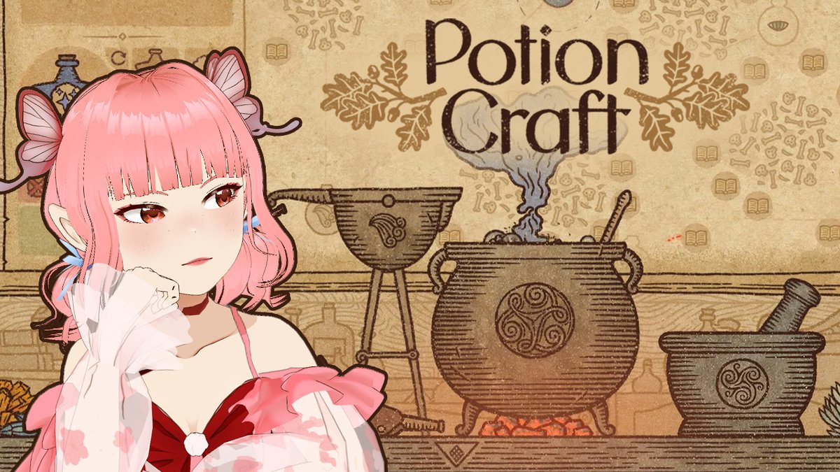 nakeekat's tweet photo. Channeling my inner alchemist once again with some Potion Craft!
π΄ LIVE NOW π΄
β¬οΈ Link in next tweet β¬οΈ
#PuffisLIVE https://t.co/N3RF6Lu4hp