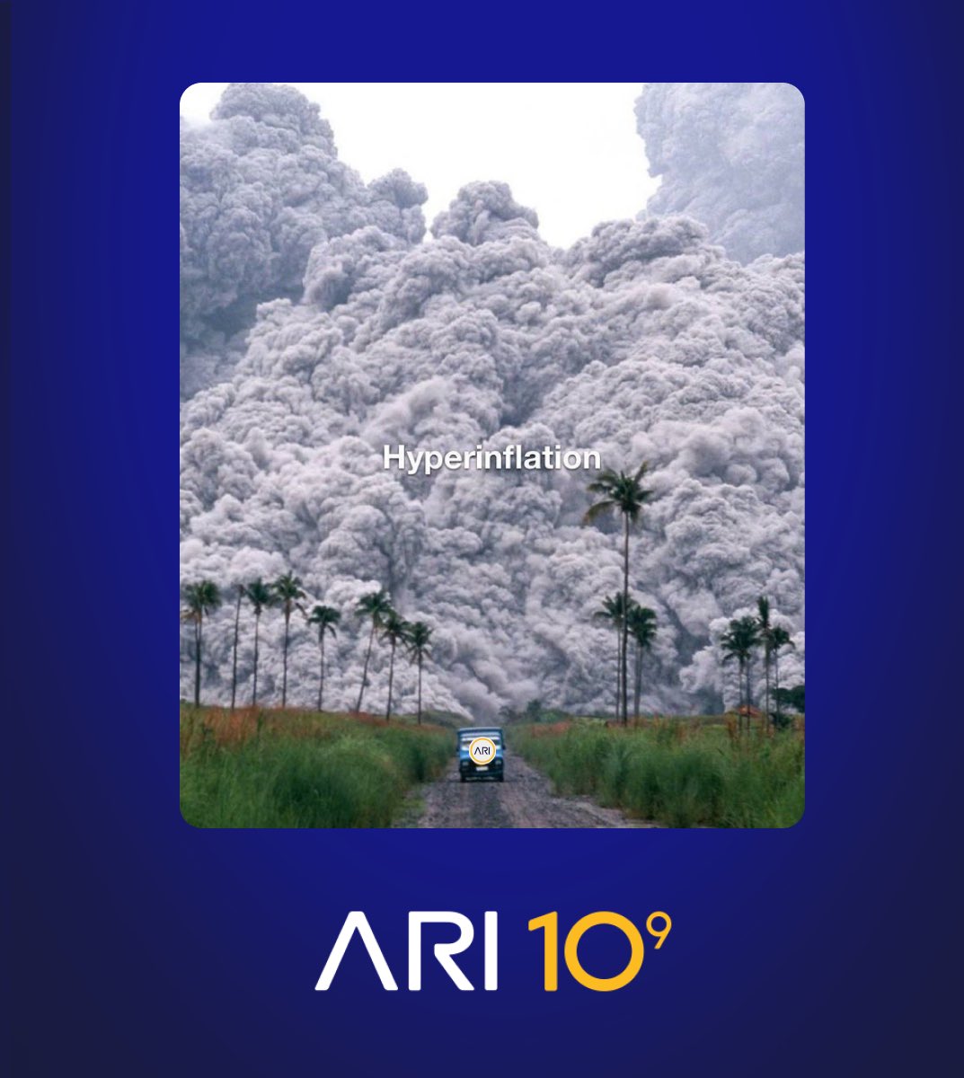 ari10com's tweet image. Deflation is the only right way #ARI10