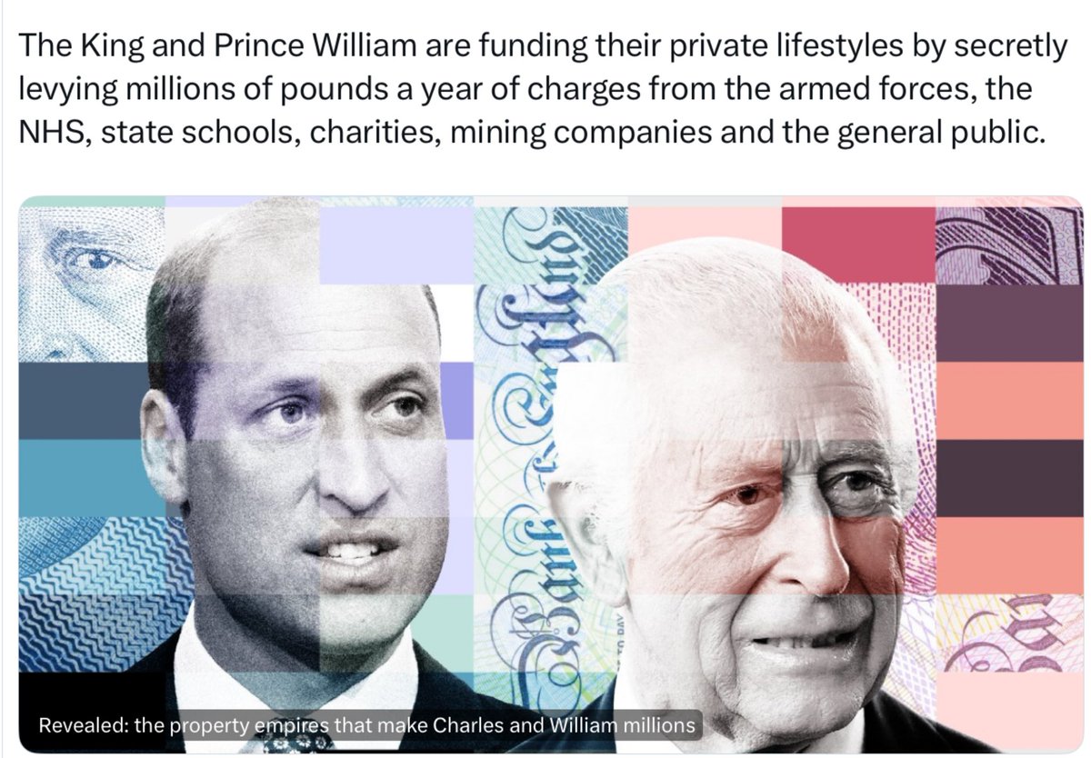 BraidseaQuine's tweet image. The media is pumping out all this sycophantic drivel as a distraction from the Royal scandal.

#Ch4Dispatches #AbolishTheGreedyMonarchy