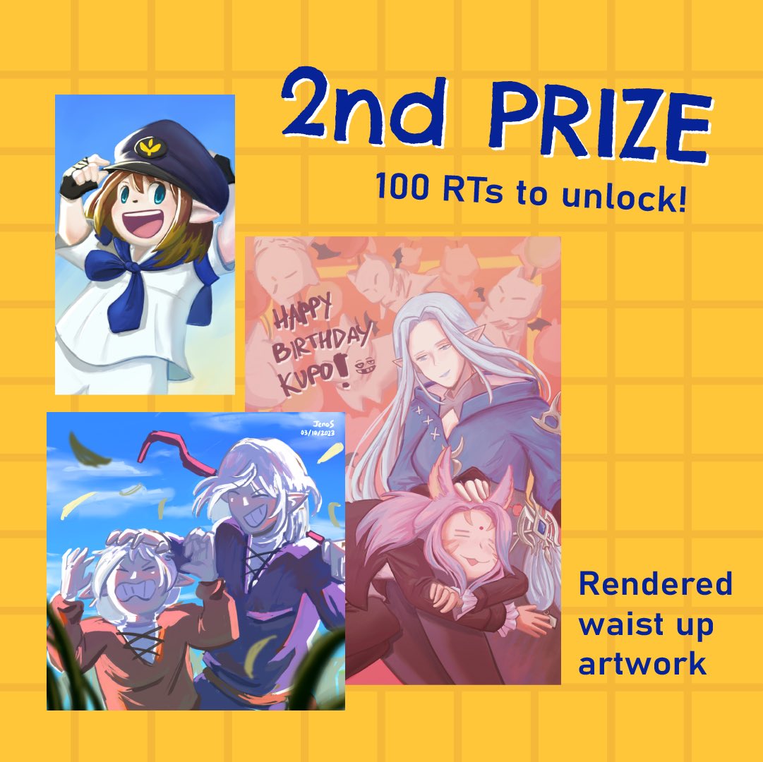 JenoSpoon's tweet photo. Heyoo!! Since I reached 1,5k followers, it’s about time I do a raffle!!

To enter:
Follow, RT &amp; like this post + comment with an image of your WoL/OC

There will be milestones to unlock the prizes! Winners will be picked randomly on 22 Nov 23:59 GMT+8 https://t.co/jZFwai1Y7f