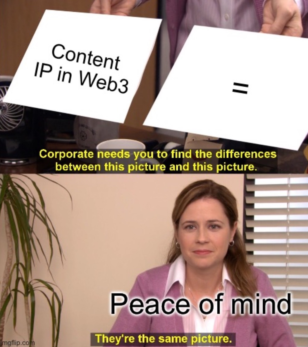 Reinvent_ip's tweet photo. With Web3, owning your content IP brings the ultimate peace of mind—it’s all about control and security. 

#ContentIP #Blockchain #Reiv https://t.co/wE7tWag4zT