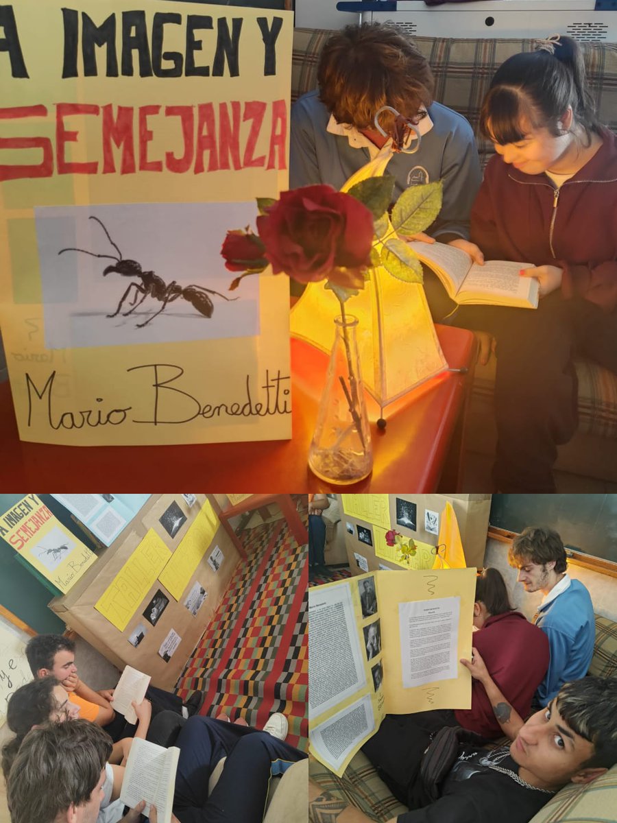 SMNARANCOAV's tweet photo. ¡Acción inclusiva en marcha! 
Nuestro alumnado de 1º ESO explorará el mundo de Mario Benedetti en el taller literario del Programa AVIS. ¡No te pierdas las aventuras que nos esperan! #inclusión #literatura #ESO #ProgramaAVIS  #Oviedo #Asturias #ColegioSantaMaríaDelNaranco https://t.co/fUBEX6J4xK