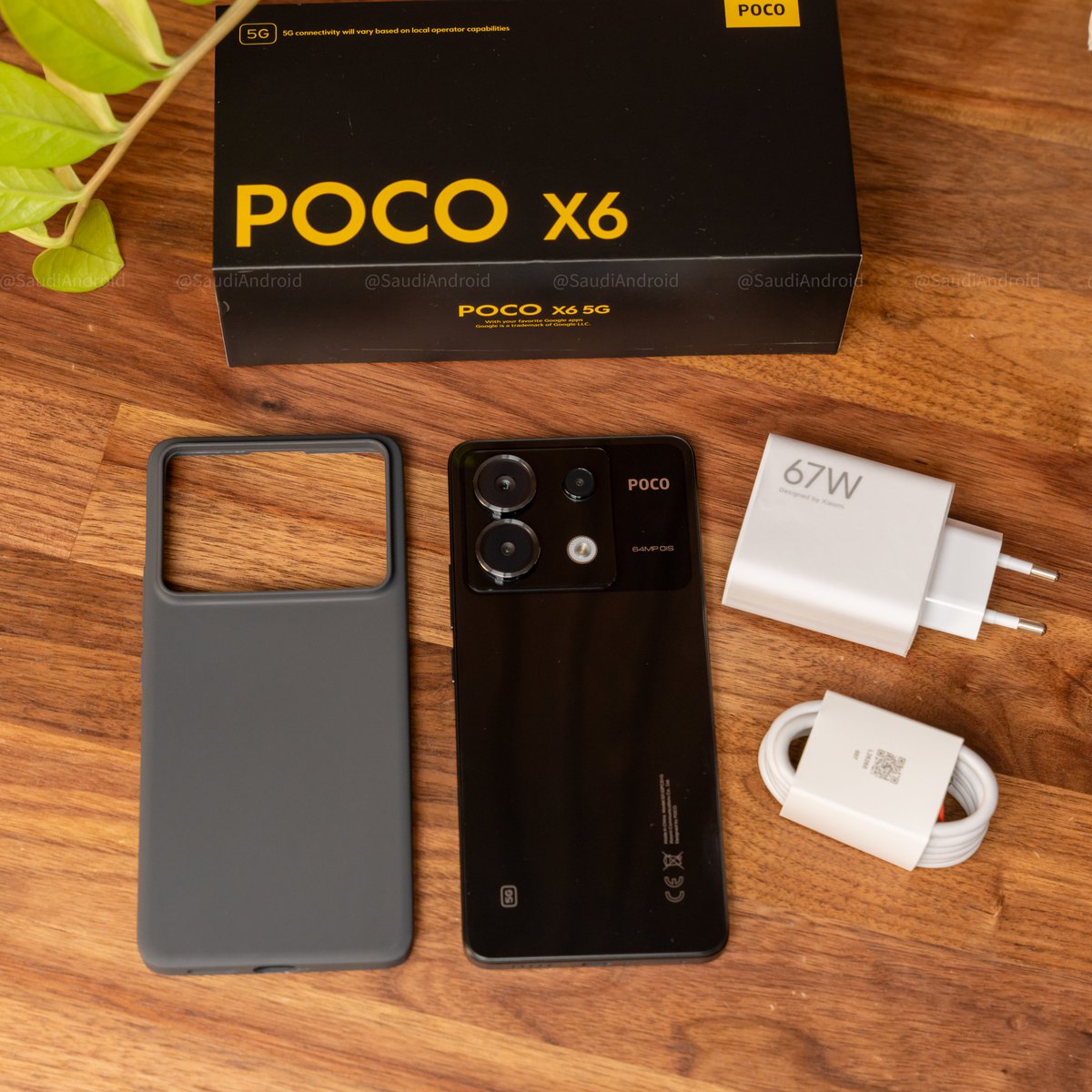 SaudiAndroid's tweet photo. 🚨🚨عرض 11.11 على هاتف بوكو POCO X6📱

شاشة أموليد 120Hz
معالج SD 7s Gen 2
ذاكرة 12/256
سماعات ستريو
كاميرا ثلاثية 64MP
بطارية 5100 مع شاحن 67W

خصم 17% على السعر⬇️
https://t.co/cwsU3PfibN
🎁فرصة لربح نسخة🎁
للمشاركة في السحب:
- رتويت
- تابع حساب @PocoKsa

#POCOX6🟡⚫️ https://t.co/vbj4xVivvw