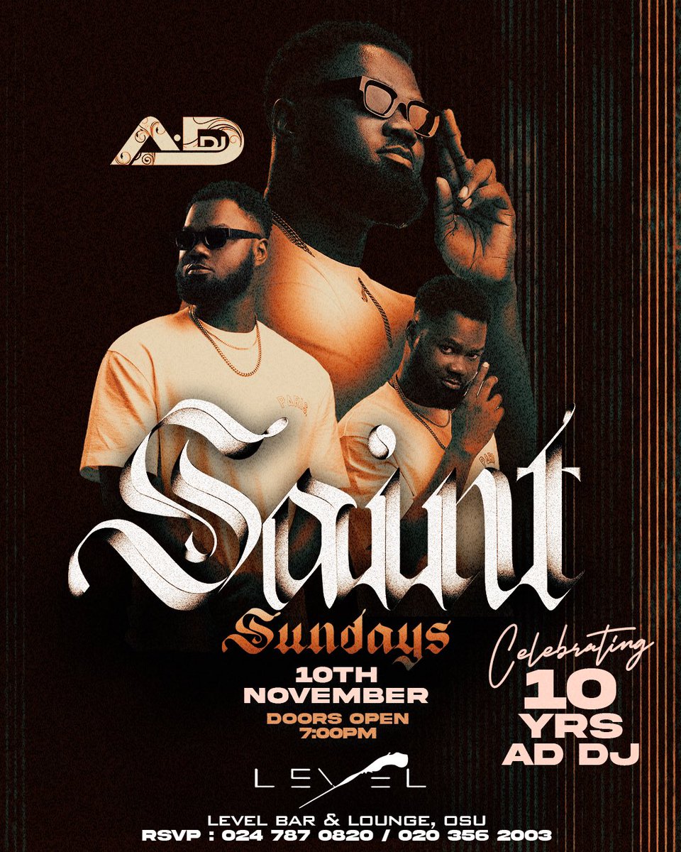 addjmusic's tweet image. Celebrating 10 years of AD DJ 🥳
It’s only the first phase of the journey and I am glad to have come this far. Still more to do so we give thanks always. I appreciate everyone that has been a part of this journey so far and all who will join in the next phase.